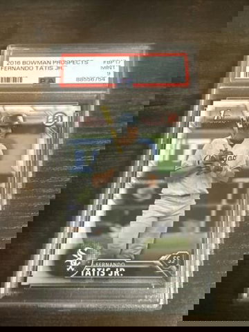 2016 BOWMAN FERNANDO TATIS JR #BP17 1ST BOWMAN PROSPECT PSA 9 MINT PADRES
