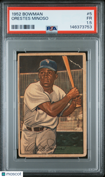 1952 Bowman Orestes Minoso PSA 1.5