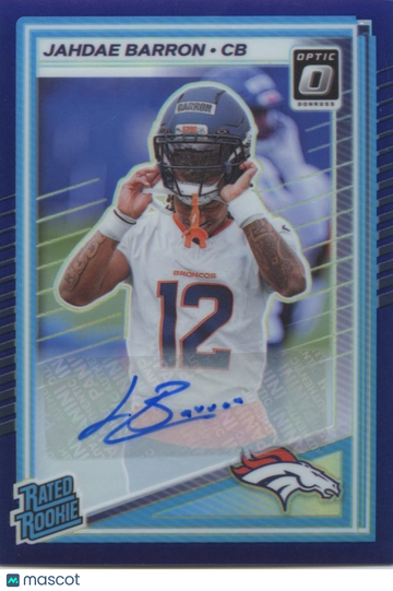 2025 Jahdae Barron Optic Rookie Donruss
