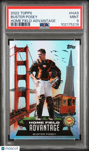 2022 Topps Home Field Advantage Buster Posey #HA9 PSA 9