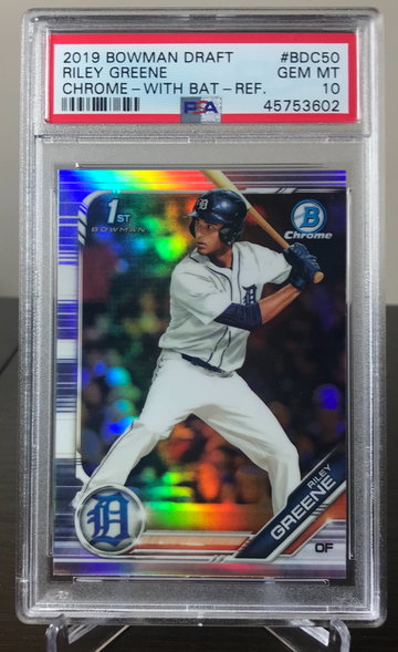 Riley Greene 2019 Bowman Draft Refractor 