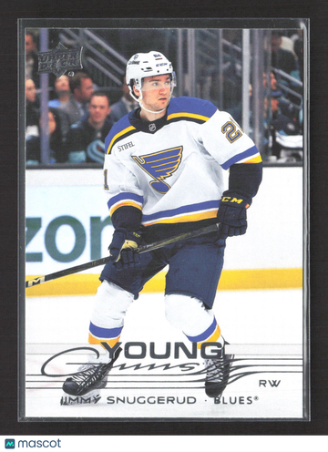 2025 Upper Deck Series 1 Young Guns Jimmy Snuggerud #207 /
