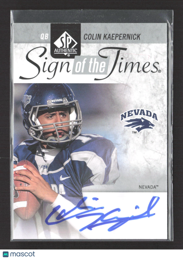 2011 Upper Deck SP Authentic Sign of the Times Colin Kaepernick #ST-CK