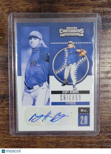 2020 Panini Contenders - Contenders Autographs Matt Mervis #CA-MM