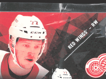 2018 Upper Deck SPx Hockey Evgeny Svechnikov Autographed Trading Card Detroit Red Wings #R-ES /199