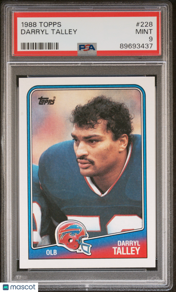 1988 Topps Darryl Talley #228 PSA 9