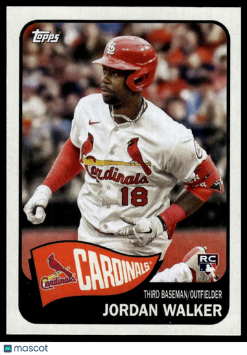 2023 Topps Archives Jordan Walker #154 RC