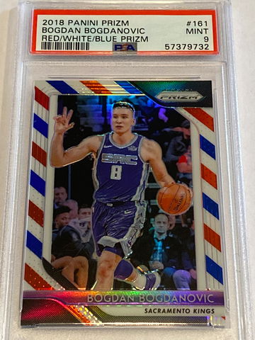 2018 panini prizm bogdan bogdanovic red/white/blue prizm