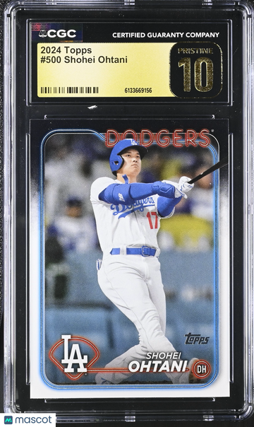 2024 Topps Shohei Ohtani #500 CGC 10