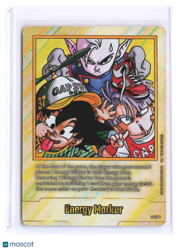 PROXY Goku Supreme Kai Trunks Holo Energy Marker
