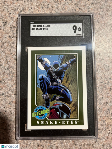Series 1 Snake-Eyes #41 SGC 9