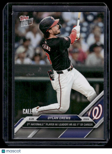 2024 Topps Now Dylan Crews #607