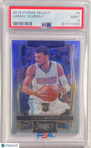 2016 Panini Select Jamal Murray #4 PSA 9