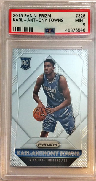 Karl Anthony Towns 2015 Prizm PSA 10