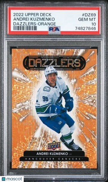 2022 Andrei Kuzmenko Rookie PSA 10