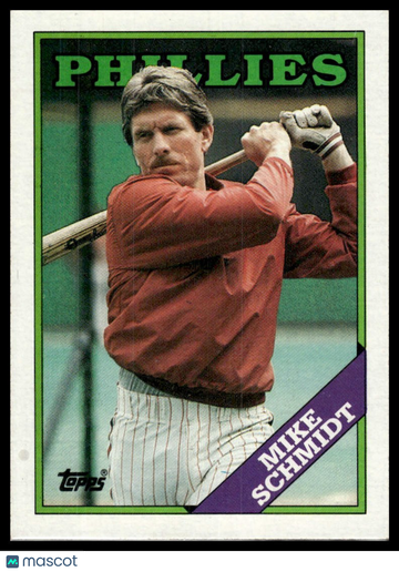 1988 Topps Mike Schmidt #600