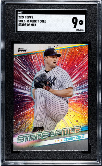 2024 Topps Stars of MLB Gerrit Cole #SMLB-36 SGC 9