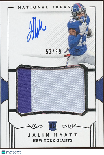 2023 Jalin Hyatt Rookie Panini Authentic
