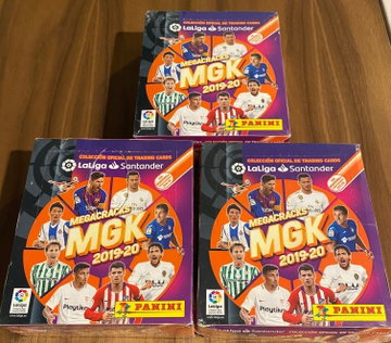 Lot of (3) 2019-20 Megracracks Soccer Wax Box