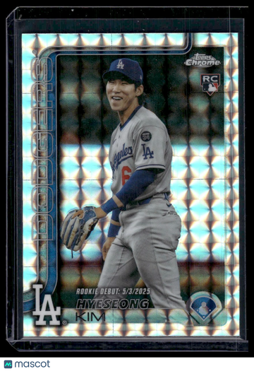2025 Topps Chrome Update Hyeseong Kim #USC149 Geometric RC