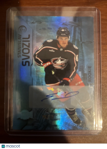 2023-24 Skybox Stanislav Svozil #D - 50 Blue Rookie