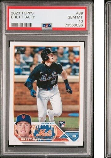 2023 Brett Baty 2023 Topps Series {cardNumber} PSA 10