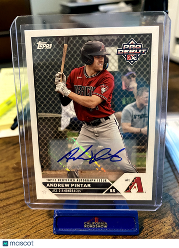 2023 Topps Pro Debut Andrew Pintar #PD-75 Rookie Topps