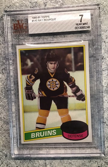 1980-81 Topps #140 Ray Bourque Near Mint