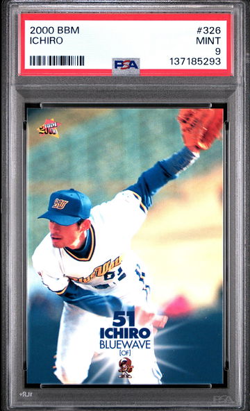 2000 Bbm Ichiro #326 PSA 9