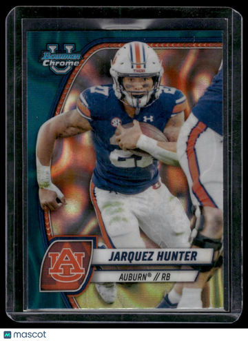 2024 Bowman University Chrome Jarquez Hunter #93 Pink Lava Refractor