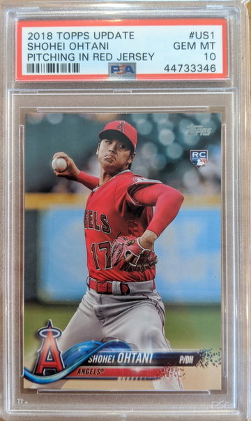 2018 Topps Update US1 Shohei Ohtani RC Rookie