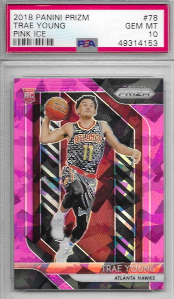 Trae Young Pink Ice Prizm