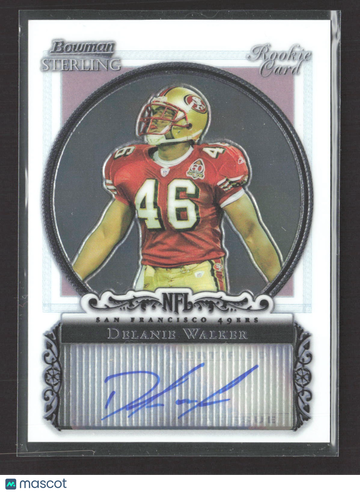 2006 Bowman Sterling Delanie Walker #BS-DWA