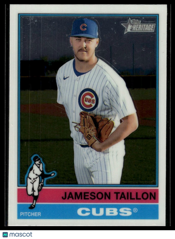2025 Topps Heritage Jameson Taillon #159 Chrome