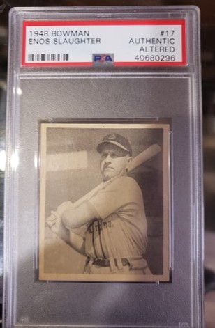 1948 Bowman Enos Slaughter