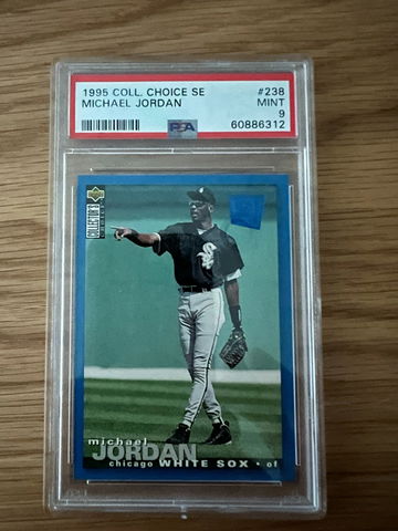 1995 Collectors Choice SE Michael Jordan #238 PSA 9