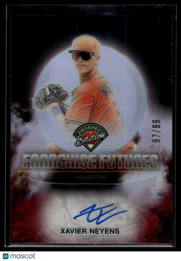 2025 Panini Prospect Edition Xavier Neyens #FFS-XN Franchise Futures Signatures - Red SN AU