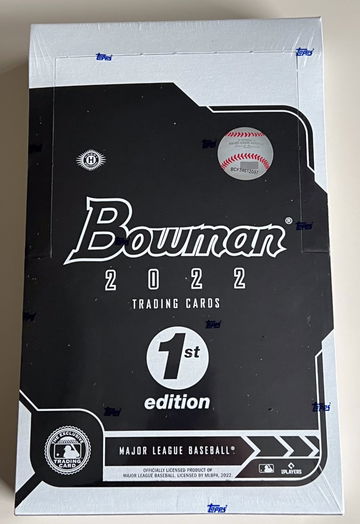2022 Bowman First Edition Box - Factory Sealed
