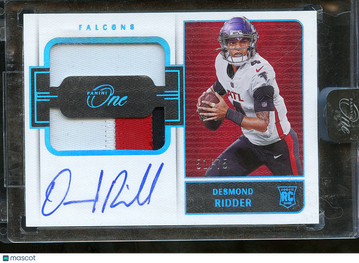 2023 Panini One Football Desmond Ridder #47 RC Patch