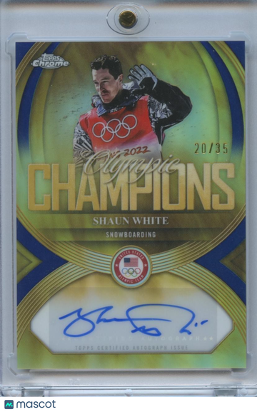 2026 Topps Chrome Shaun White Chrome Topps