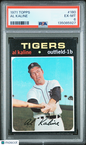 1971 Topps Al Kaline #180 PSA 6