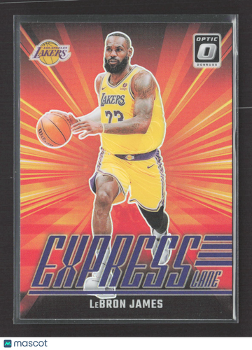 2025 Panini Donruss Optic Prizm Express Lane LeBron James #2