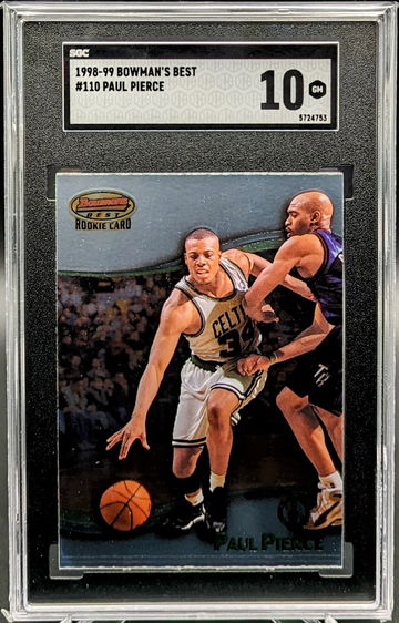 1998-99 Bowman's Best #110 Paul Pierce SGC 10 Gem Mint 