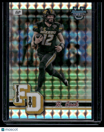 2024 Bowman University Best Brady Cook #FD-16 Field Day Geometric Refractor