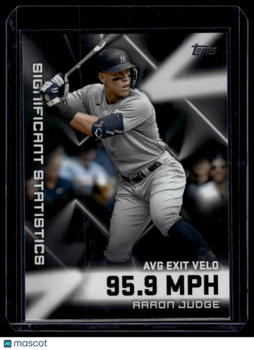 2023 Topps Aaron Judge #SS-5 Significant Statistics