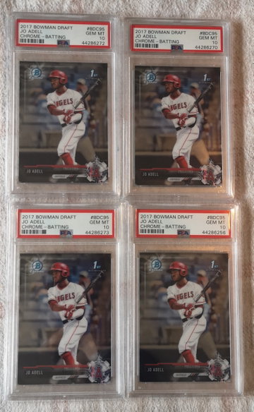 Jo Adell Lot of 4