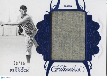 2018 Panini Flawless Herb Pennock