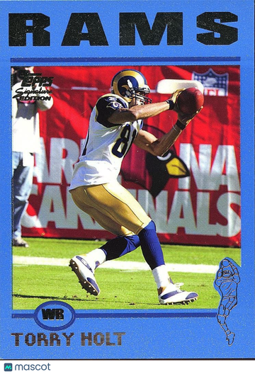 2004 Topps Torry Holt #47 Blue