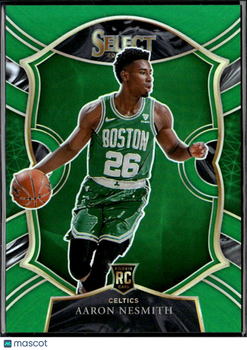 2021 Panini Select Concourse Prizm Aaron Nesmith #74 Green RC