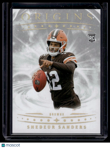 2025 Panini Origins Shedeur Sanders #107 Rookies Variation RC